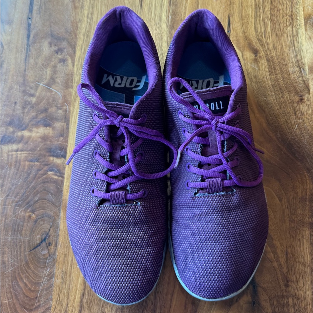 Deep Purple NoBull Trainers Crossfit Sneakers M11.5 W13 - Picture 5 of 16